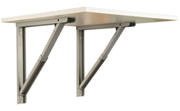 Folding Desk - 600mmD - Image 3